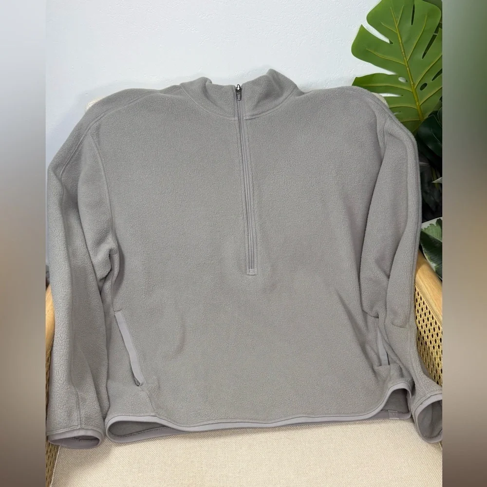 Lululemon Oversized-Fit Fleece Half Zip Size medium